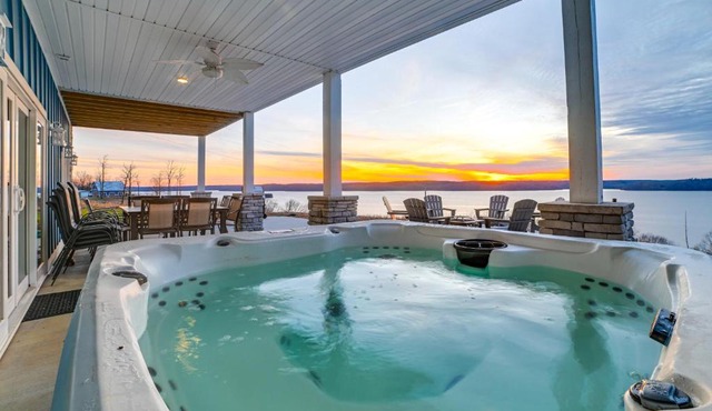 Massive Lake Views & Stunning Sunsets: Waverly Gem