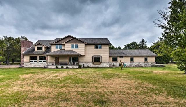 Massive Peck Home w/Woods & Creek to Explore
