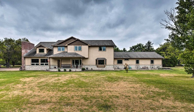 Massive Peck Home w/Woods & Creek to Explore