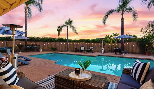 Massive Resort Style Oasis with Heated Pool & Spa