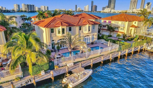 Massive waterfront home with pool!