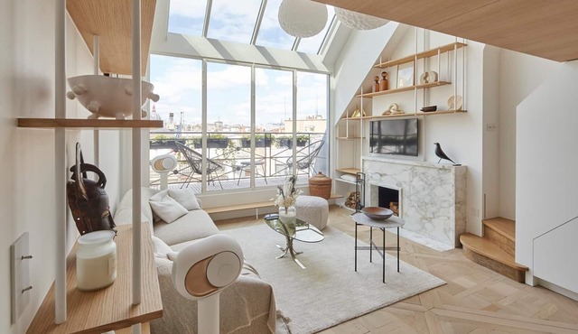 Masterpiece loft Eiffel Tower view in enchanting Paris