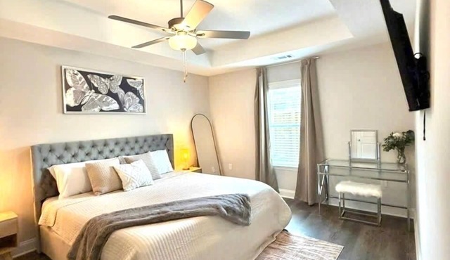 Masters Suite – Modern Townhome 7 Miles to Augusta National