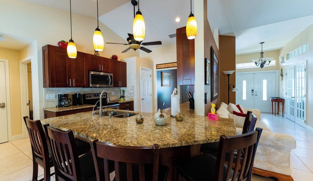 "Matlacha Island Entrance: Stunning and Beautiful Home in Cape Coral FL Oasis"