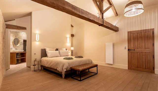 Matrimonial suite in the Château des Ducs de Mortemart