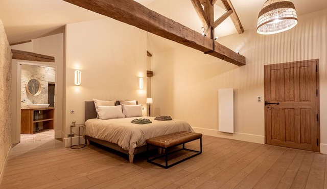 Matrimonial suite in the Château des Ducs de Mortemart