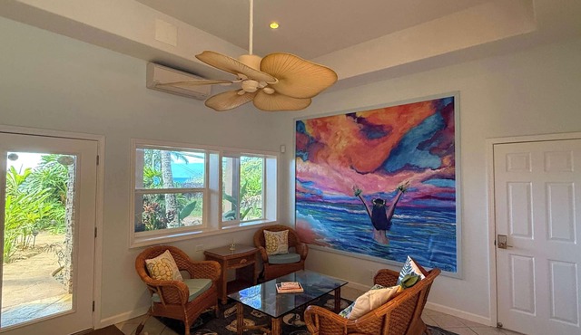 Maui B&B | 3 Oceanview Rooms | Steps from Beach w. AC | BBQ & Free Breakfast