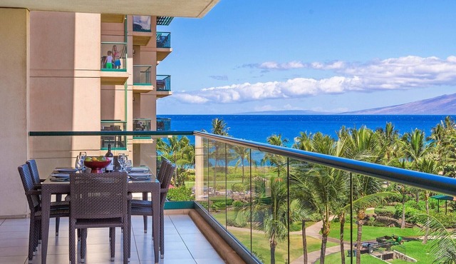 Maui Resort Rentals: Honua Kai Hokulani 536 – Ocean & Mountain Views w/King Size Balcony!