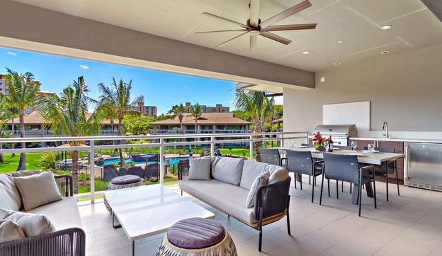 Maui Resort Rentals: Luana Garden Villas 15C – Modern 3BR Villa at Kaanapali’s Newest Luxury Residences!