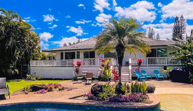 Maui Tropical Paradise - Vacation Home In Haiku - Pool/Spa