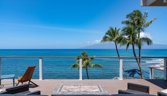 Maui Vacation Home w/Dazzling Oceanfront Views Honu Hale (Turtle House)