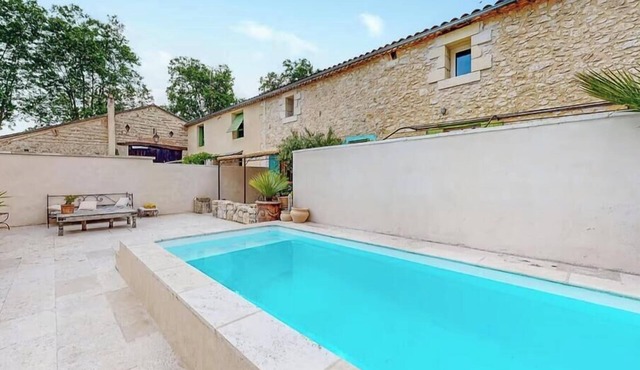 Mazet with private swimming pool in a quiet area - not overlooked - Dordogne