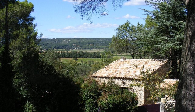 Mazet Carcarie, vacation home Provence, secluded location, stone house, nature, garden, dog