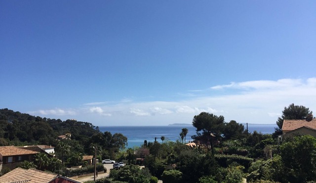 MAZET with superb sea view and beautiful terrace - 500 m beach