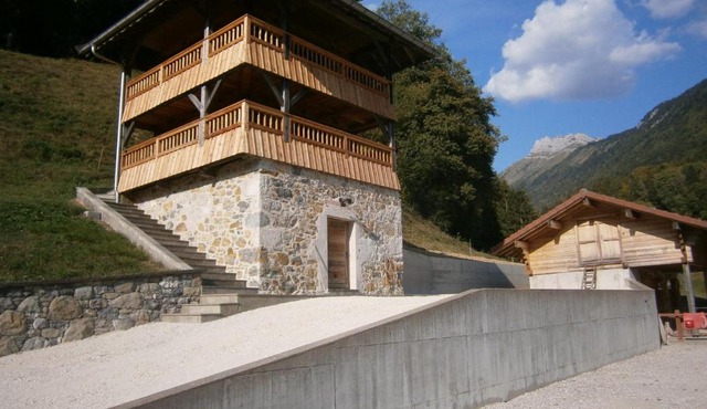 Mazot de Joe avec son hammam entre la Clusaz et Annecy