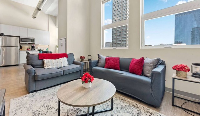 McCormick-Museums-Wintrust 2bd/2ba +gym&rooftop