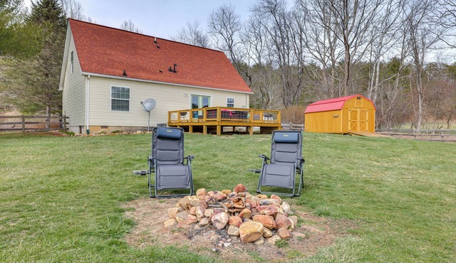 McDowell ‘Highland County River Retreat’ w/Views!