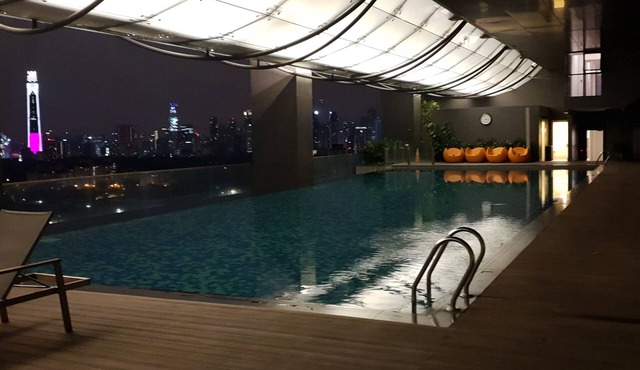 MCity Infinity pool KLCC