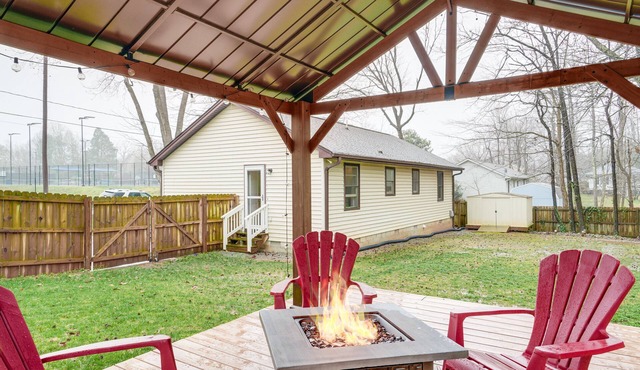 Mebane Home w/Private Yard: Steps to Downtown!