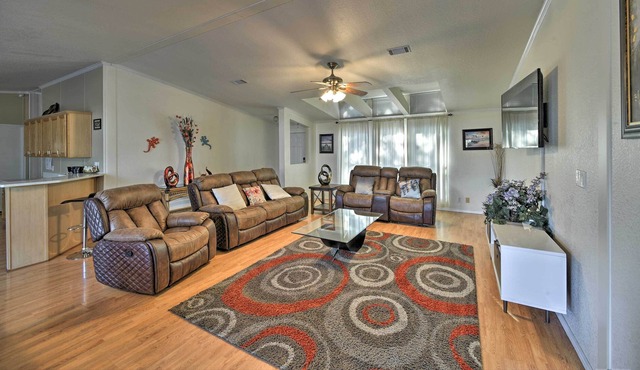 Medina Lake Getaway w/ Fire Pit & Water Views!