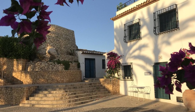 Mediterranean House in old quarter of Altea, Spain. Spectacular terrace