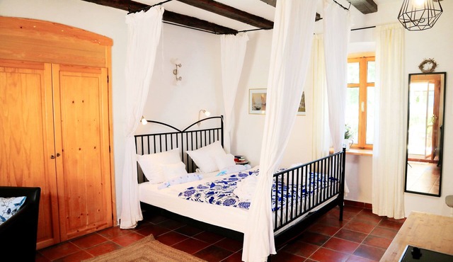 Mediterranean studio with pool on the island of Krk