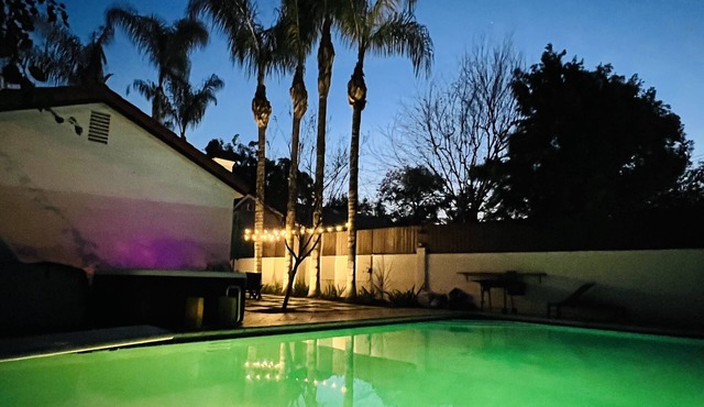 Mediterranean Villa Pool & Jacuzzi & BBQ Malibu & Hollywood Bliss