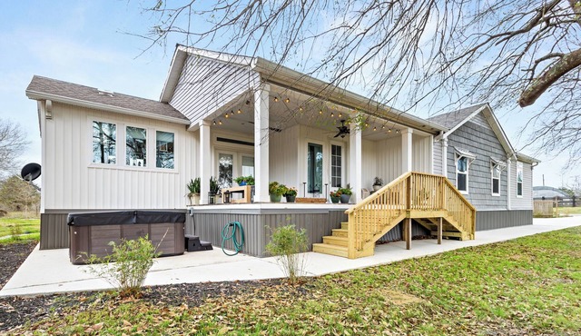 MEGA is a beautiful 3 Bedroom, 2.5 Baths home with private hot tub on 300 acres.