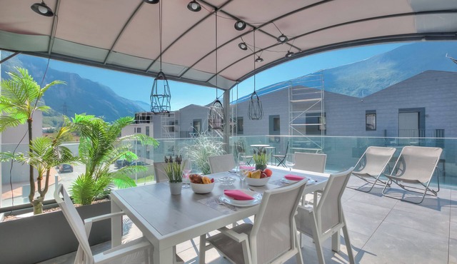 Melano Lab Park Terrace, Melano, Switzerland