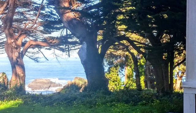 Mendocino's Historic McCloud House Headland Views on the Edge of the Village