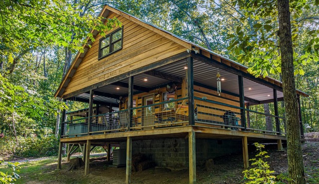 Mentone; HIKING; DeSoto Falls; Mentone; Lookout Mtn; Hot tub,fire-pit.