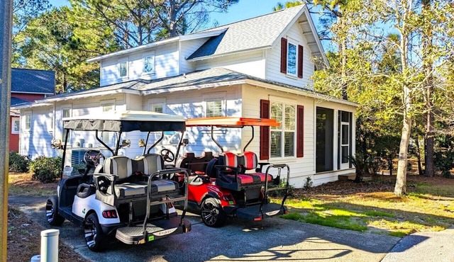 Mermaid Manor - with 6-seater Golf Cart!
