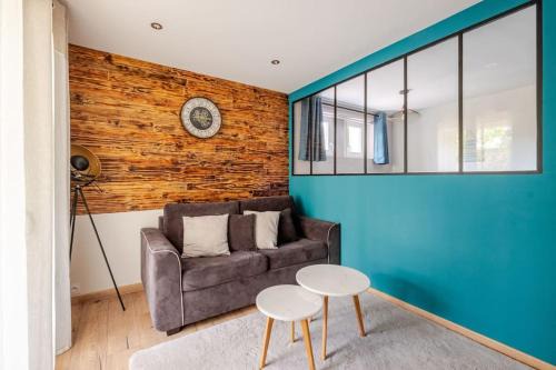 Meublé de tourisme 3 étoiles avec terrasse et jardin