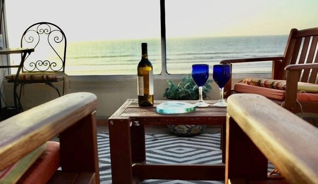 Mexican beach house on a penensula near la Bufadora Baja Mexico