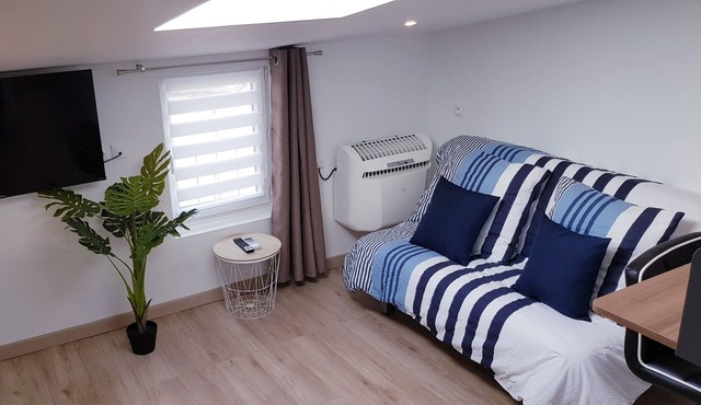 "Mezzo" Air-conditioned studio in the hyper-center of Niort