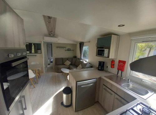 MH 515 AMIRA TOUT CONFORT 3ch et 2sdb dans camping 4étoiles avec parc aquatique