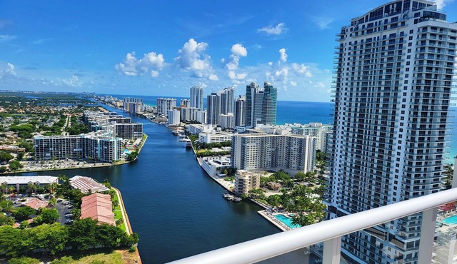 Miami Area Bay Front Condo