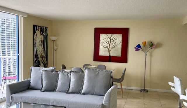 Miami Downtown City view 3BR Air Hockey &Ping Pong