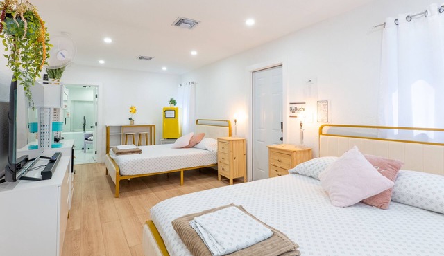 Miami luxury | 1BA | 2 Queen Beds |
