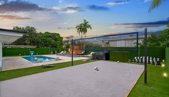 Miami Resort Villa Volleyball, Jacuzzi, Sauna