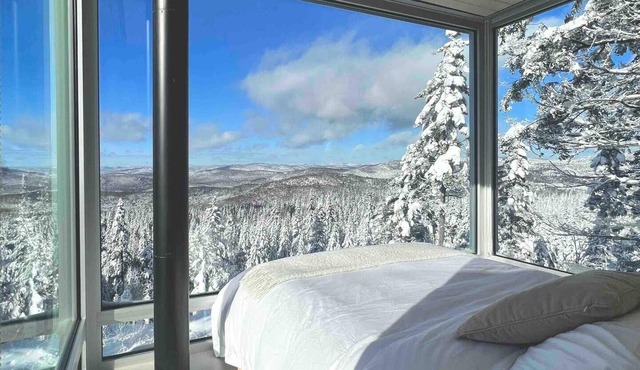 MICA - Micro Chalet | Spa & Mountain Views near Québec City