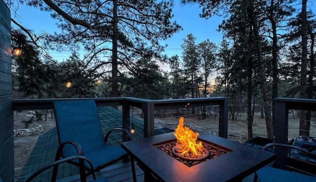 Micah Blk Forest Lodge Cottage on 6 Wooded Acres