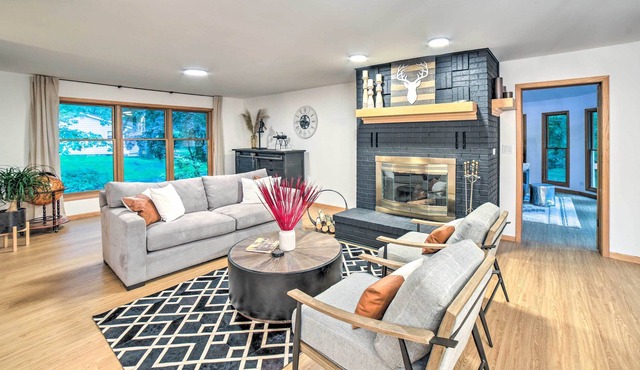 Michiana Shores Retreat w/ Deck + Fire Pit!