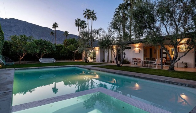 Mid Century Home with Casita Modern Olive