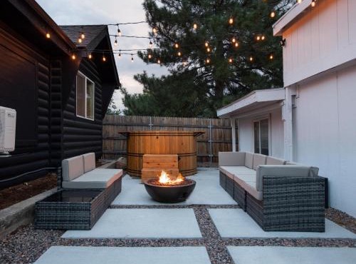 Mid-Century Modern Home - Hot Tub and Game Room