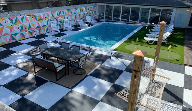 Mid-Century Modern (heated) Pool Paradise