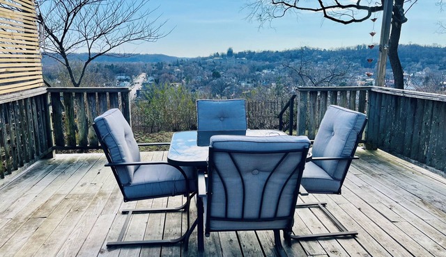 Mid-Century Retreat w/5 Star Views! Walk to Dining & Bourbon Trail!