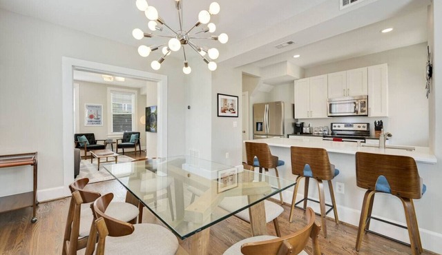 Mid-Century Townhome Steps from Restaurants