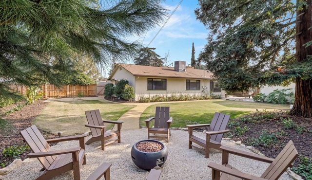 Mid-Mod Storybook Ranch Near Fig Garden Village