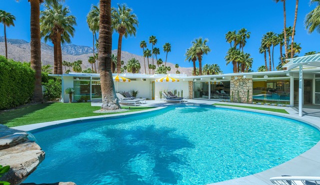 Midcentury Masterpiece in Deepwell Estates - Pool and View